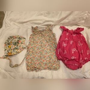 Baby Girl Patterned Bundle